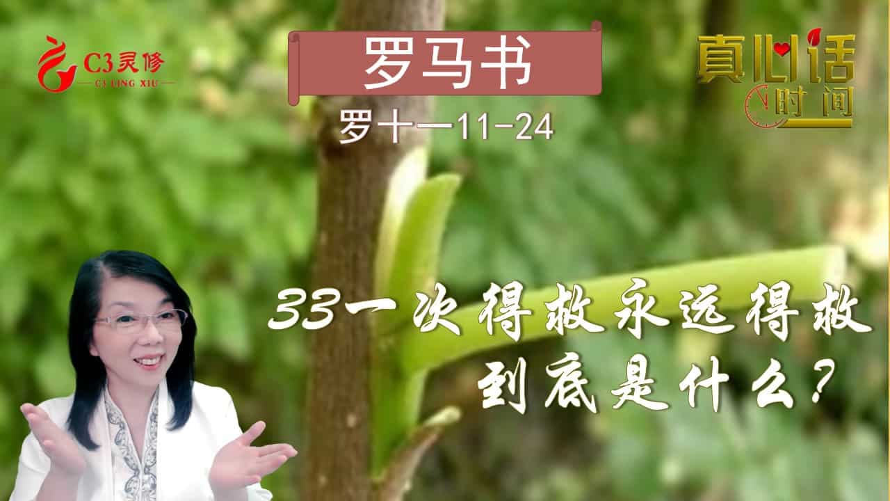 33「一次得救永远得救」到底是什么？（罗十一11-24）