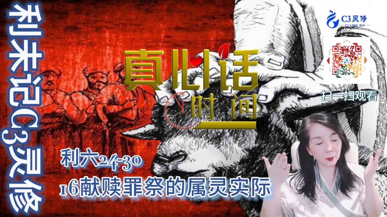 16献赎罪祭的属灵实际