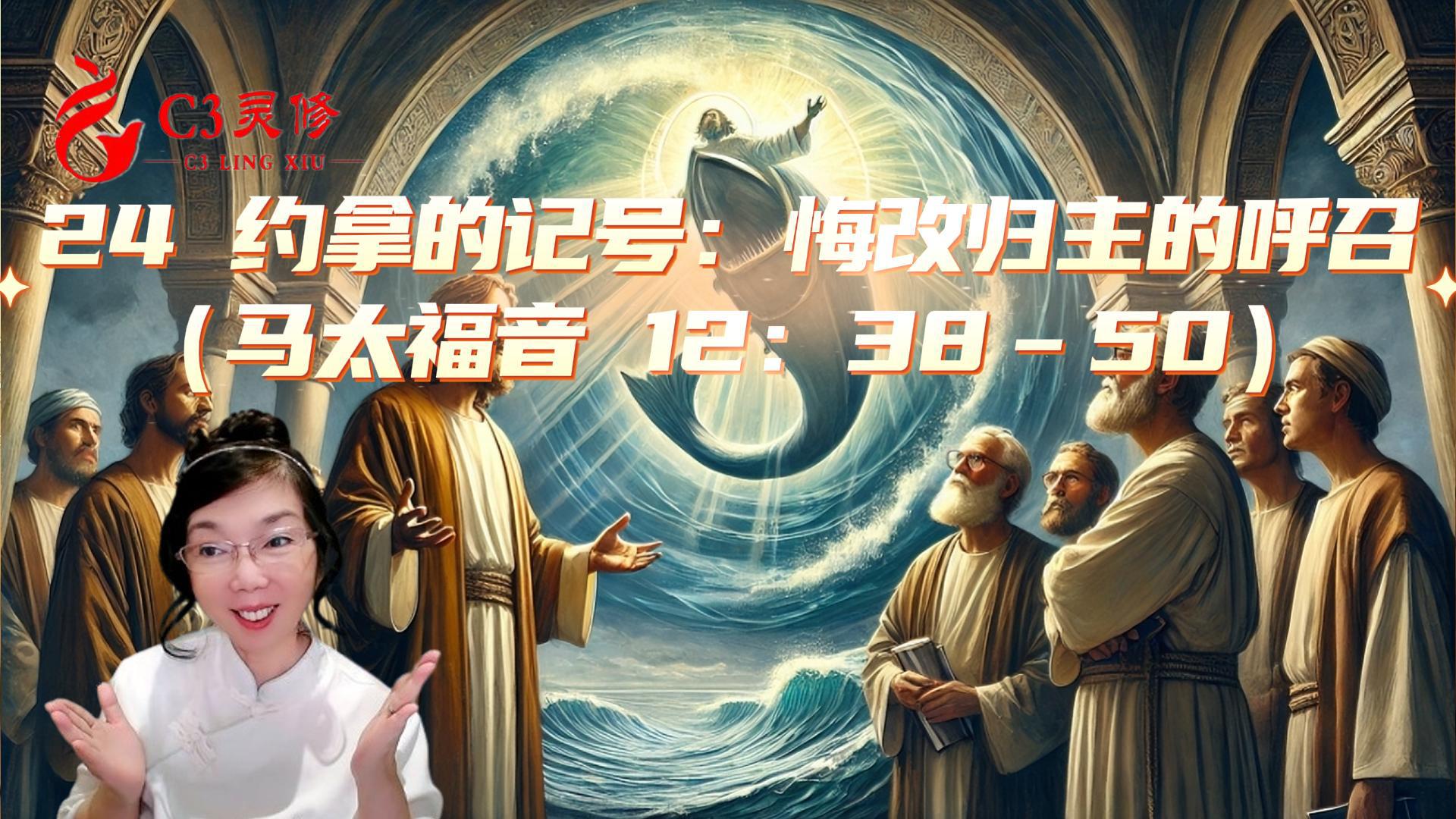 24約拿的記號：悔改歸主的呼召（馬太福音 12：38–50）